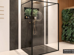 The harmony of comfort and style in a modern bathroom